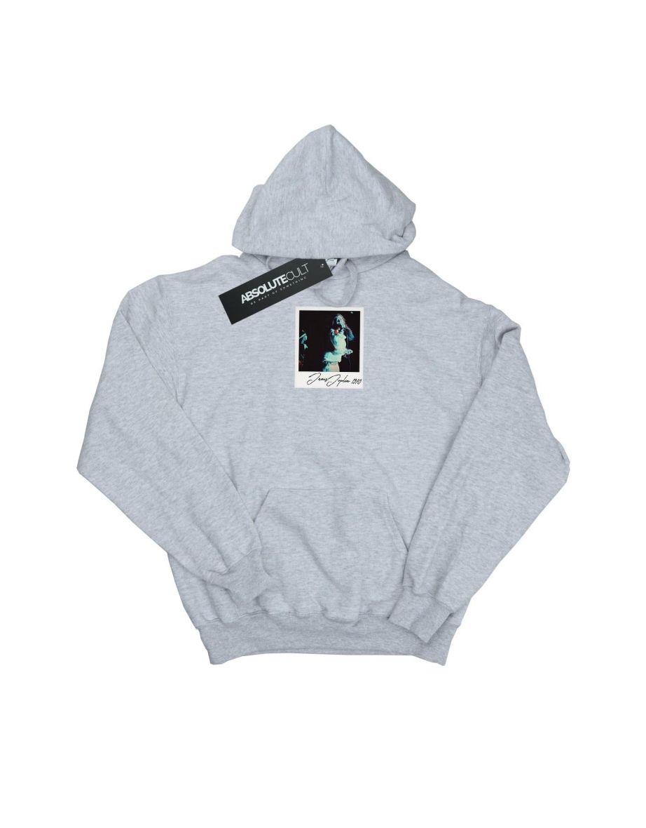 Janis Joplin Boys Memories 1970 Hoodie - Sports Grey