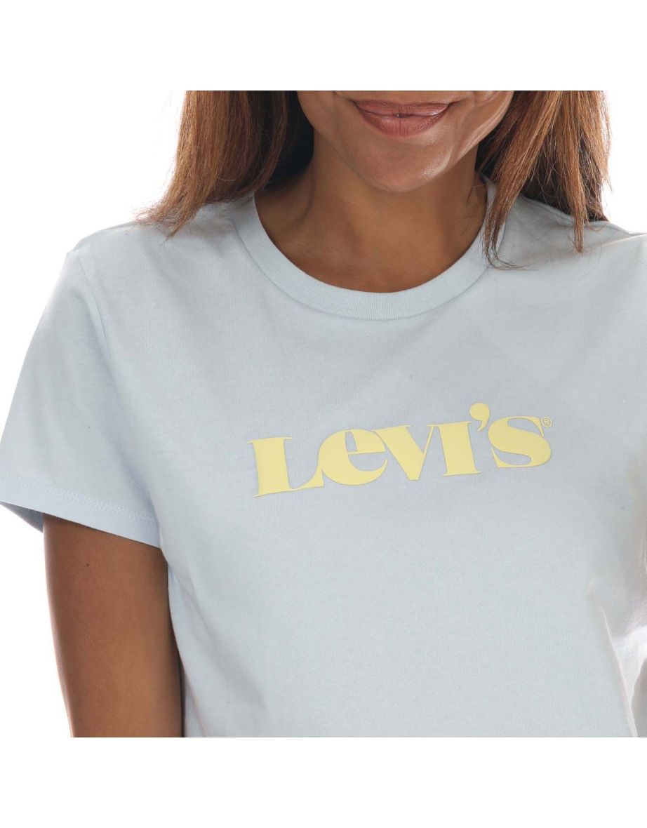 Women's Levis The Perfect T-Shirt in Blue - 5