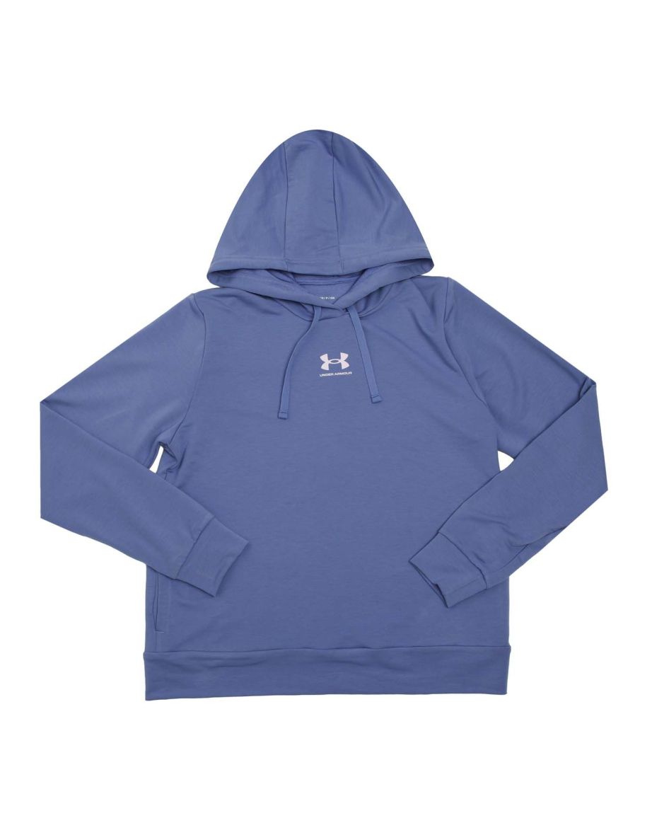 Women's Under Armour Rival Terry Hoodie in Purple