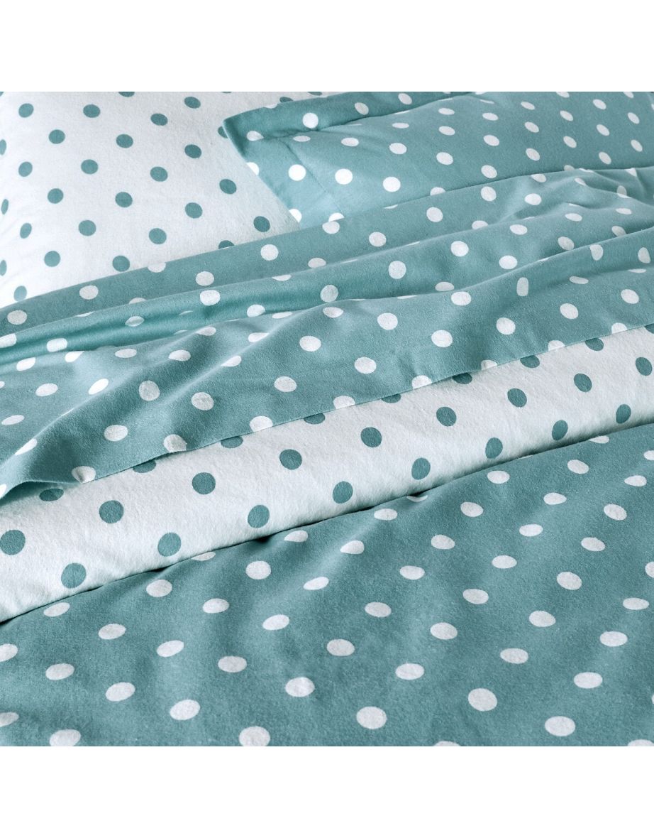 Clarisse Polka Dot Cotton Fitted Sheet - 3