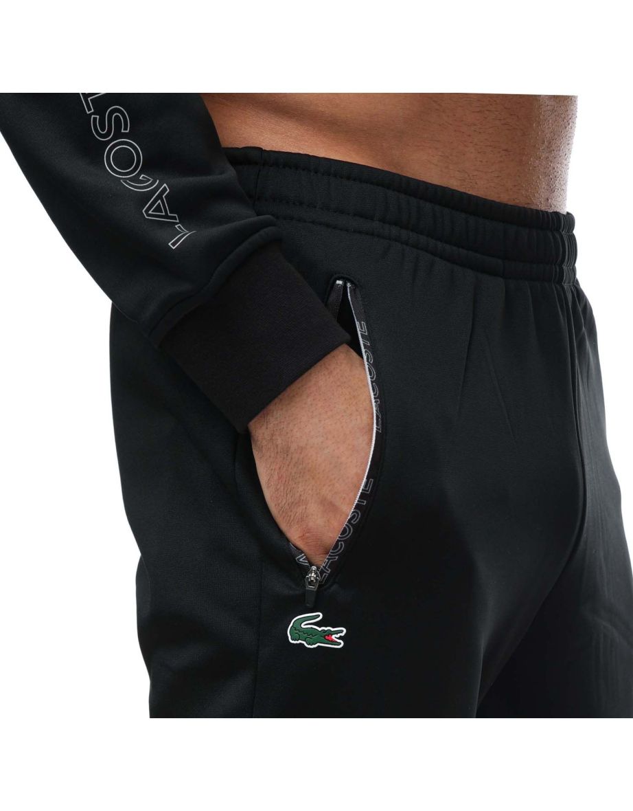 Men's Lacoste Graphic Track Pants in Blue - 3