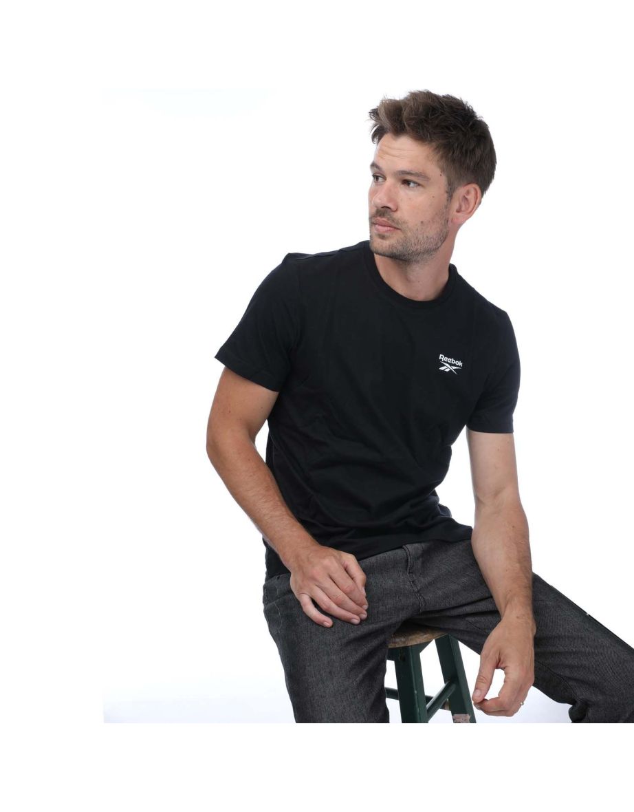 Men's Reebok Identity Classics T-Shirt in Black - 3