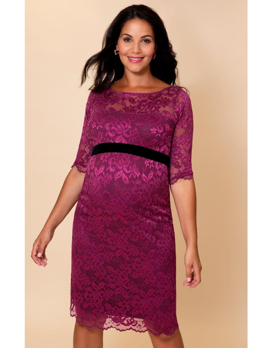 Amelia Maternity Dress Orchid Pink