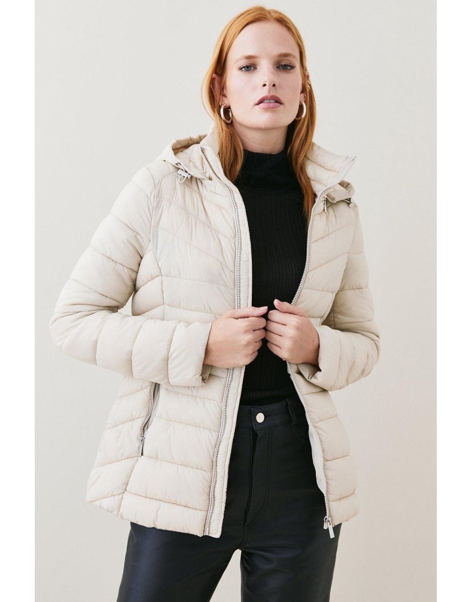 Karen millen lightweight padded on sale jacket