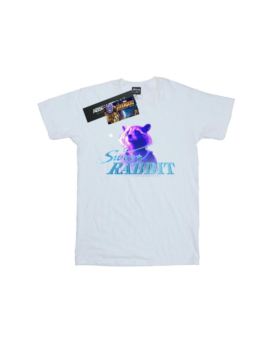 Marvel Boys Avengers Infinity War Sweet Rabbit T-Shirt - White - 1