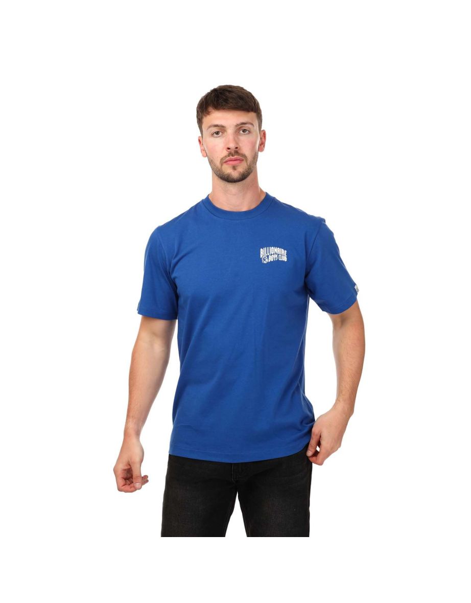 Men's Billionaire Boys Club Small Arch Logo T-Shirt in Blue