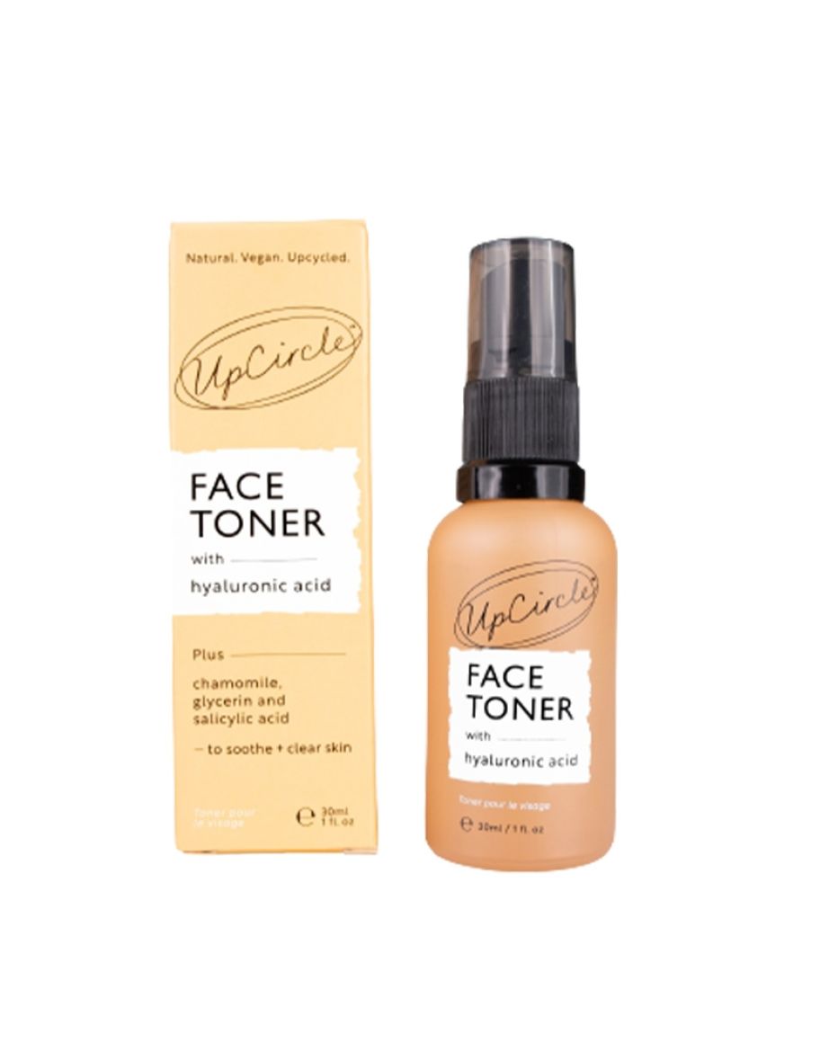 UpCircle Face Toner with Hyaluronic Acid - Travel Size 30ml
