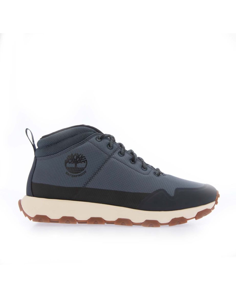 Men's Timberland Winsor Trail Waterproof Trainers in Blue