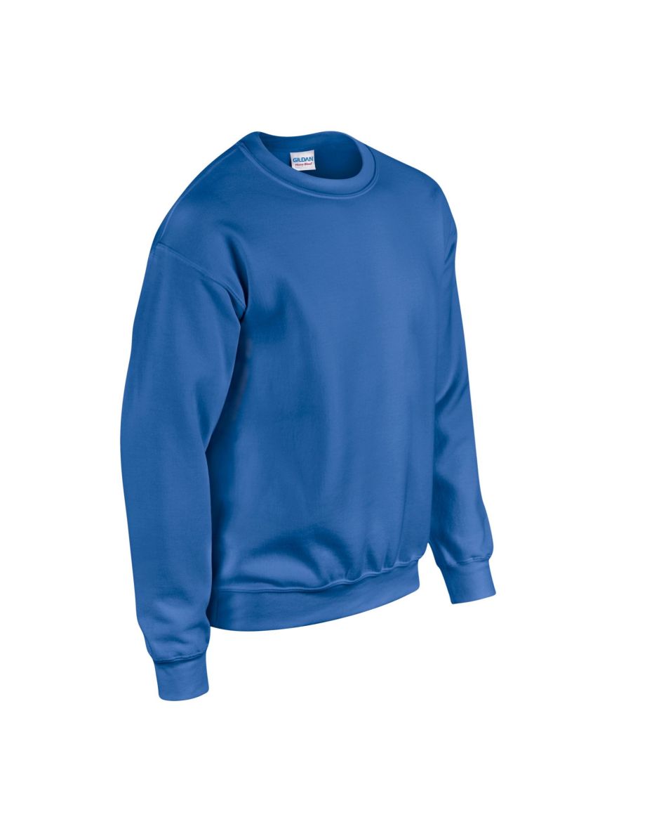 Gildan Mens Heavy Blend Sweatshirt - Royal Blue - 2