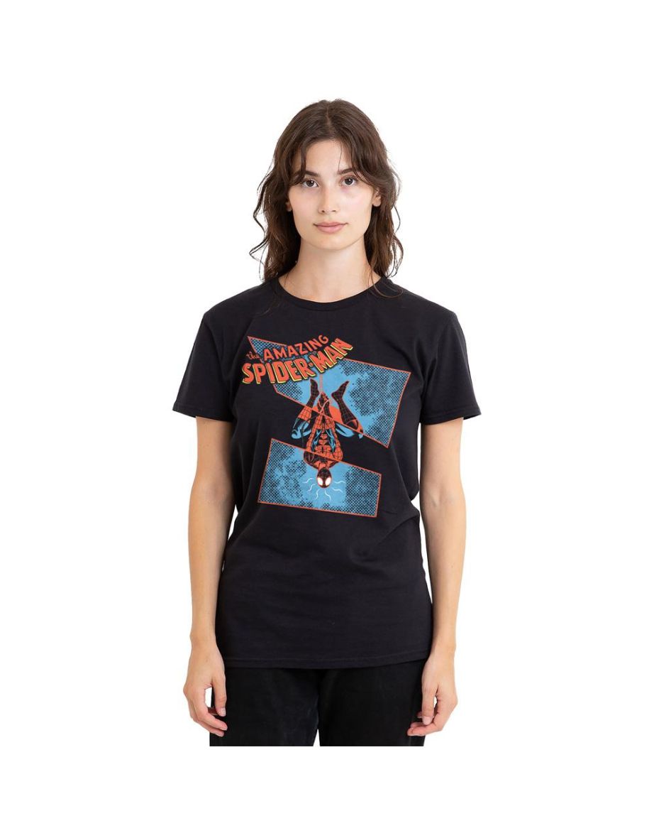 Spider-Man Unisex Adult Spidey Senses Tingling T-Shirt - Black