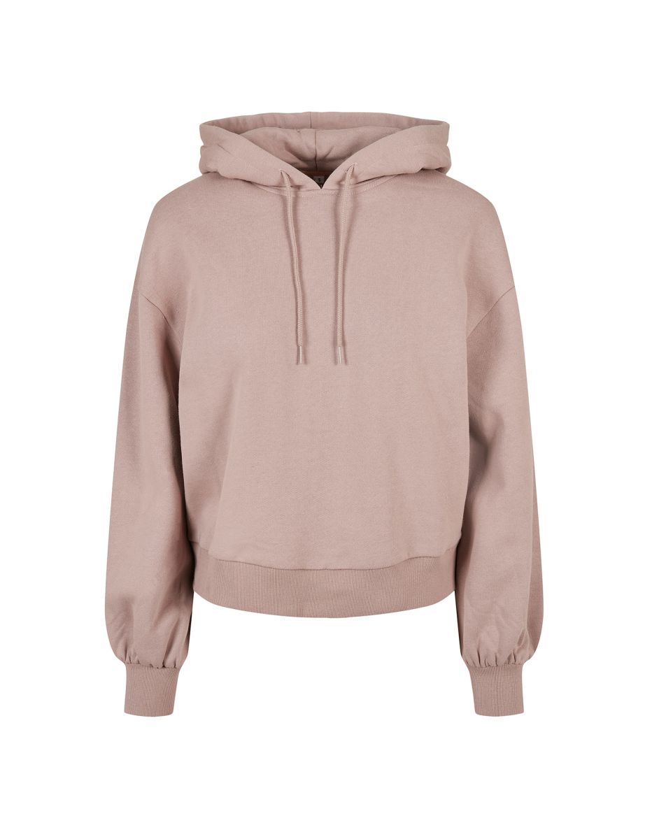 Womens/Ladies Organic Oversized Hoodie - Dusk Rose