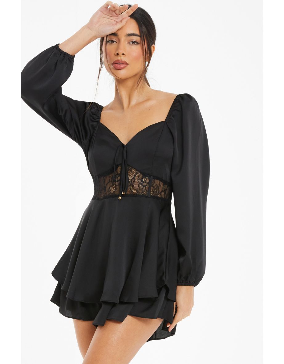 Quiz sales lace playsuit