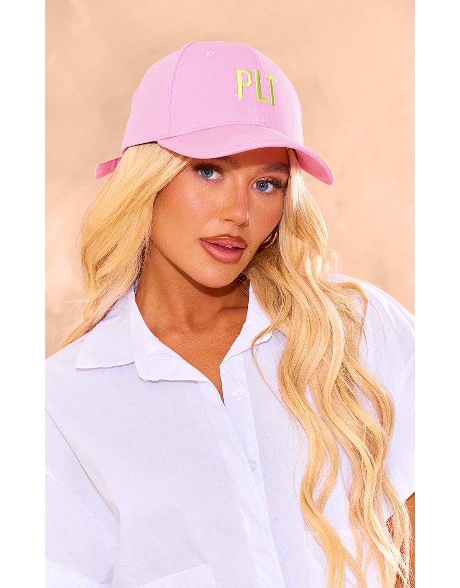 Shop PRETTYLITLEHING Pink Cap Online in Qatar VogaCloset