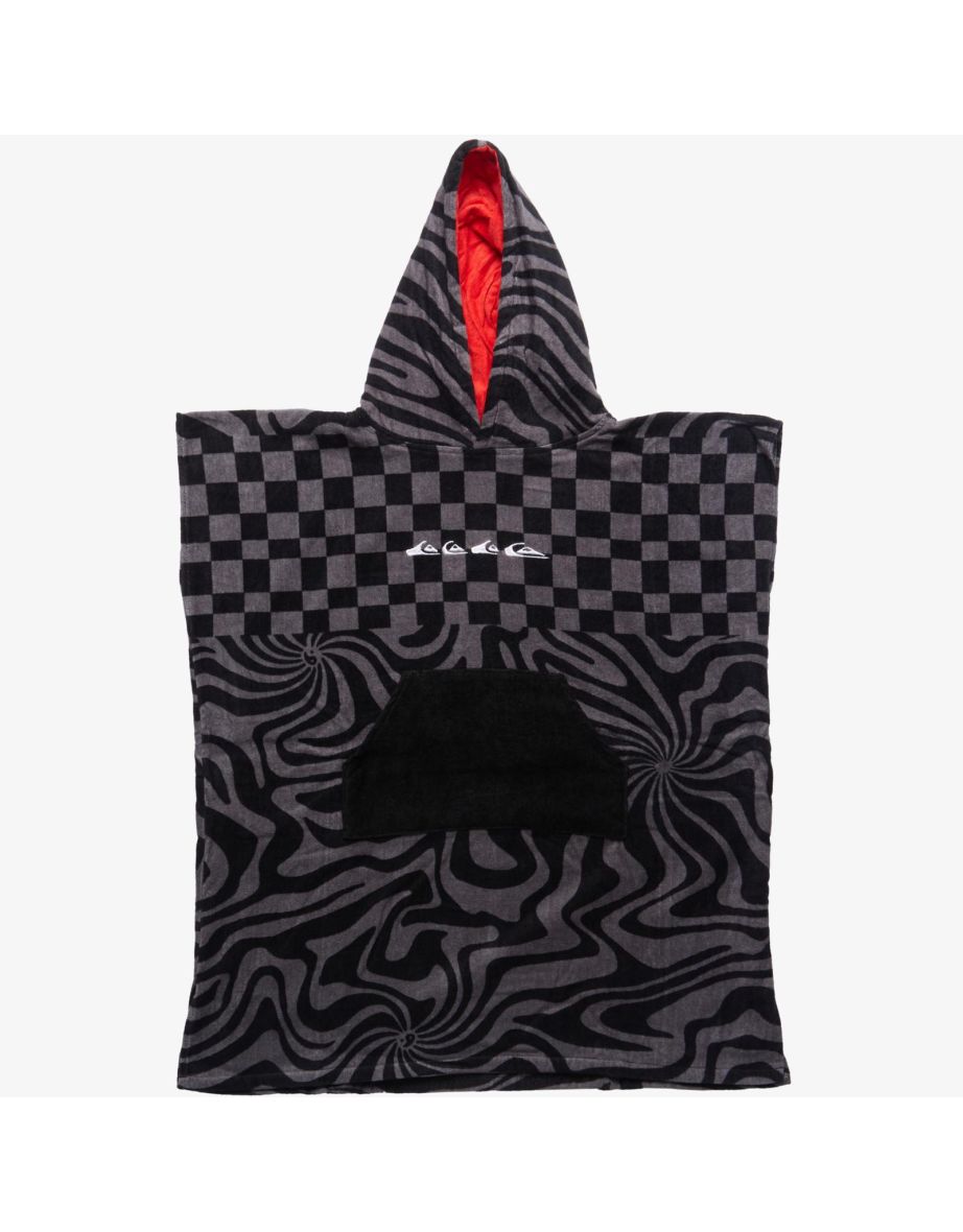 Quiksilver Junior Kids Hooded Beach Surf Towel Hoodie Poncho