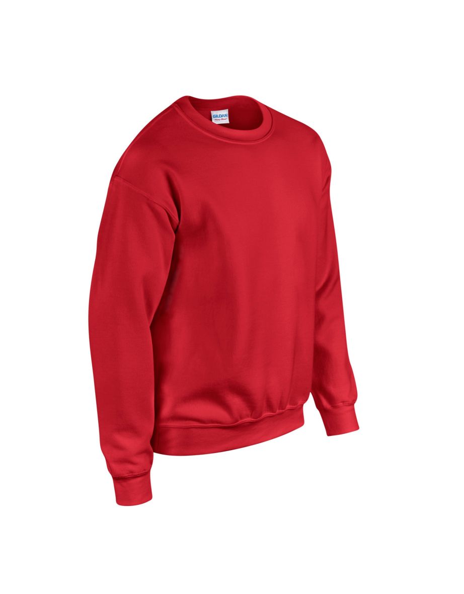 Gildan Mens Heavy Blend Sweatshirt - Red - 2