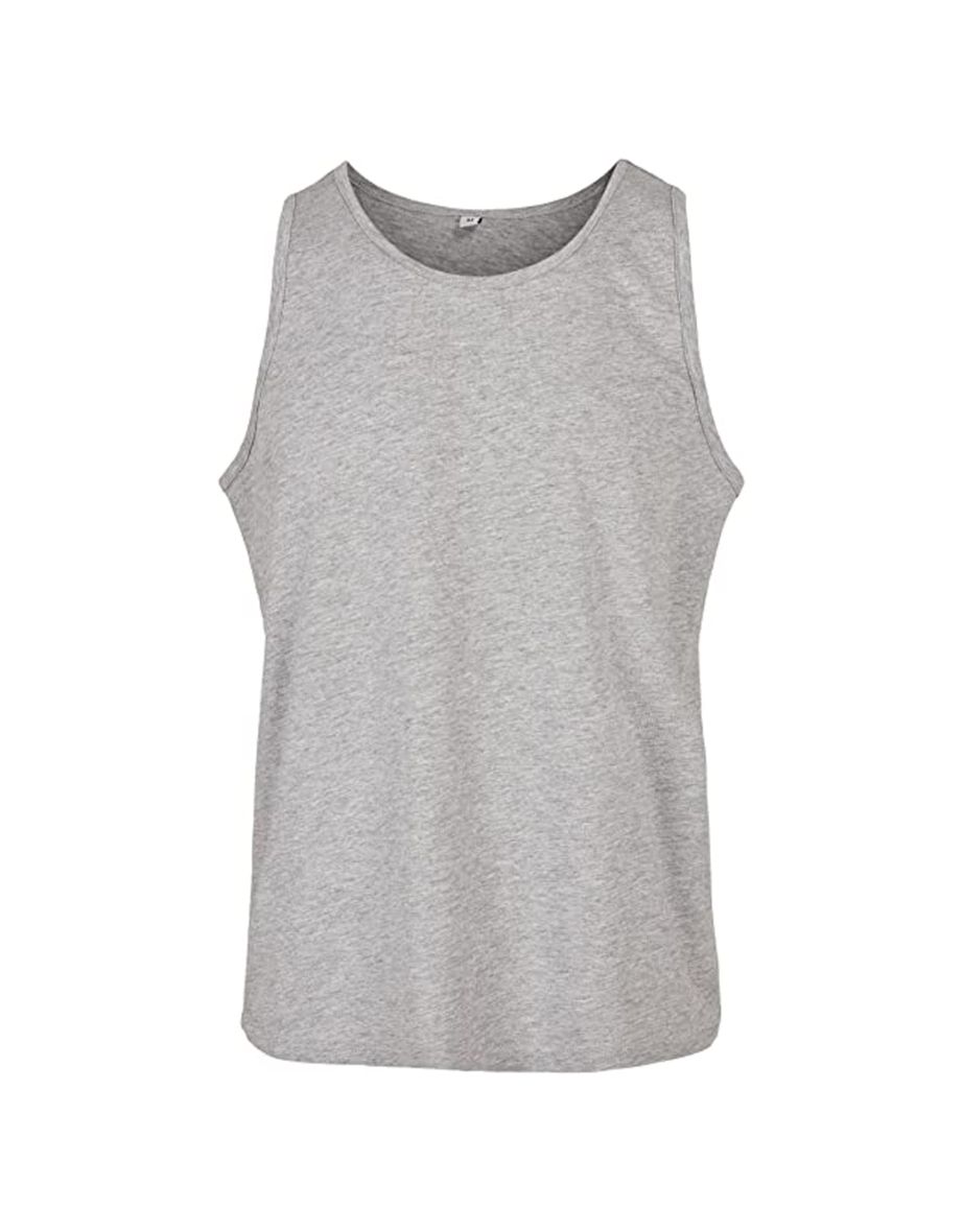 Mens Basic Tank Top - Heather Grey
