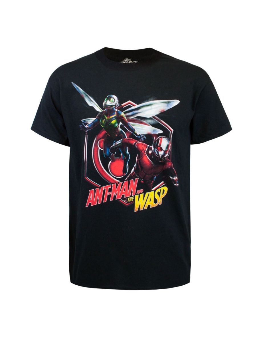 Ant-Man Mens Ant-Man And The Wasp Burst T-Shirt - Black