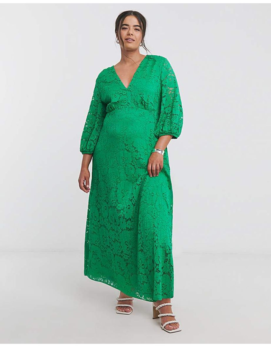 Joanna Hope Midi Lace Dress