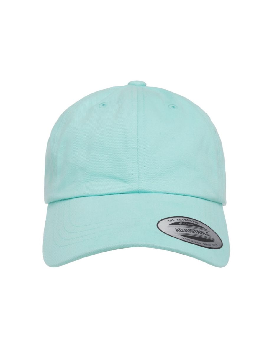 Flexfit By Yupoong Peached Cotton Twill Dad Cap - Diamond Blue