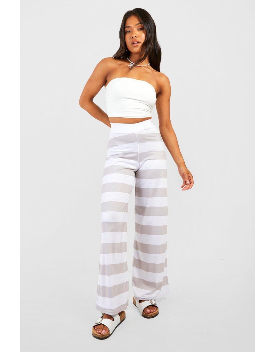 Boohoo cheap stripe trousers