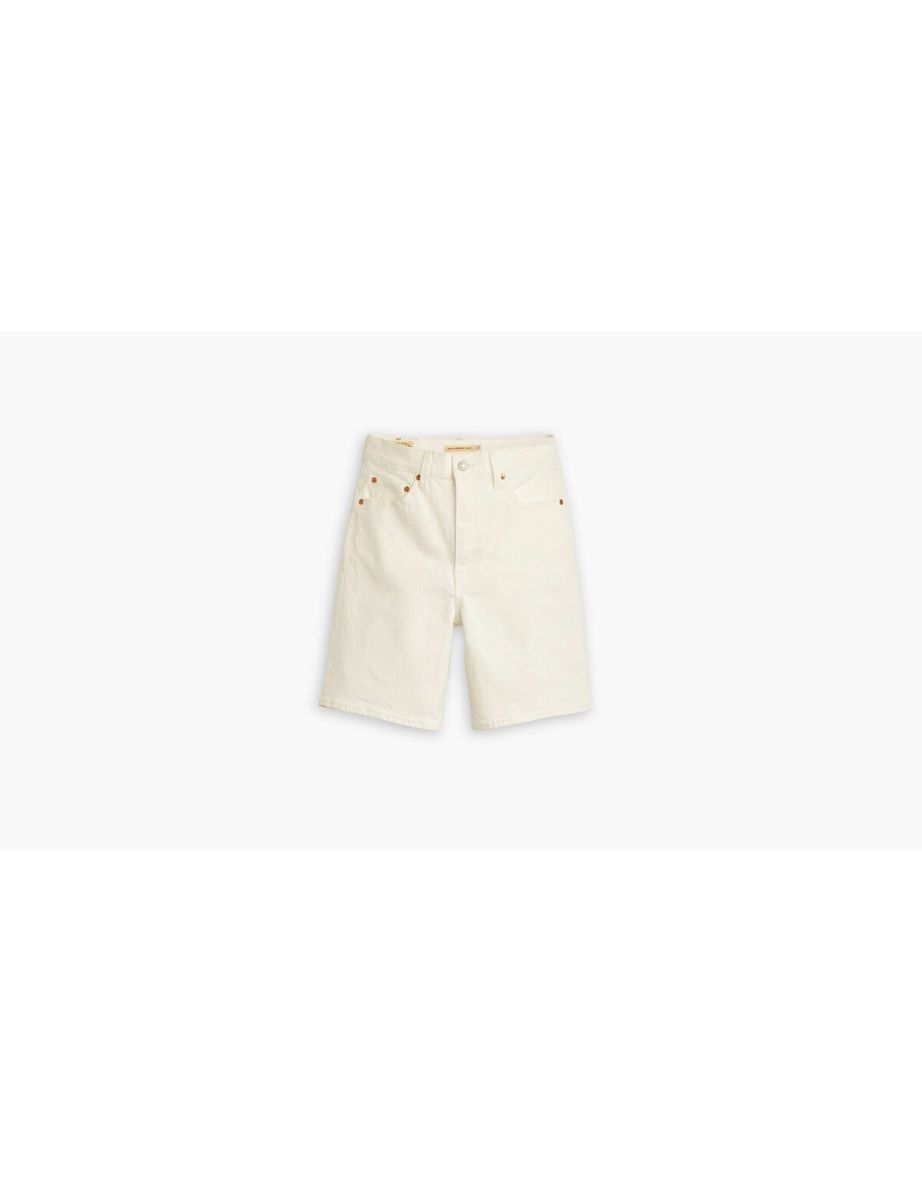 Ribcage Denim Bermuda Shorts - 6
