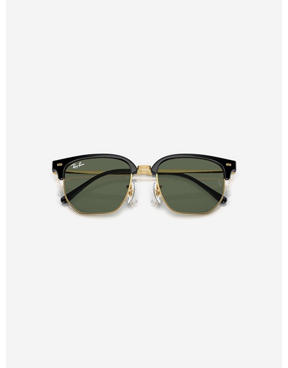 Kids New Clubmaster Sunglasses in Black - 5