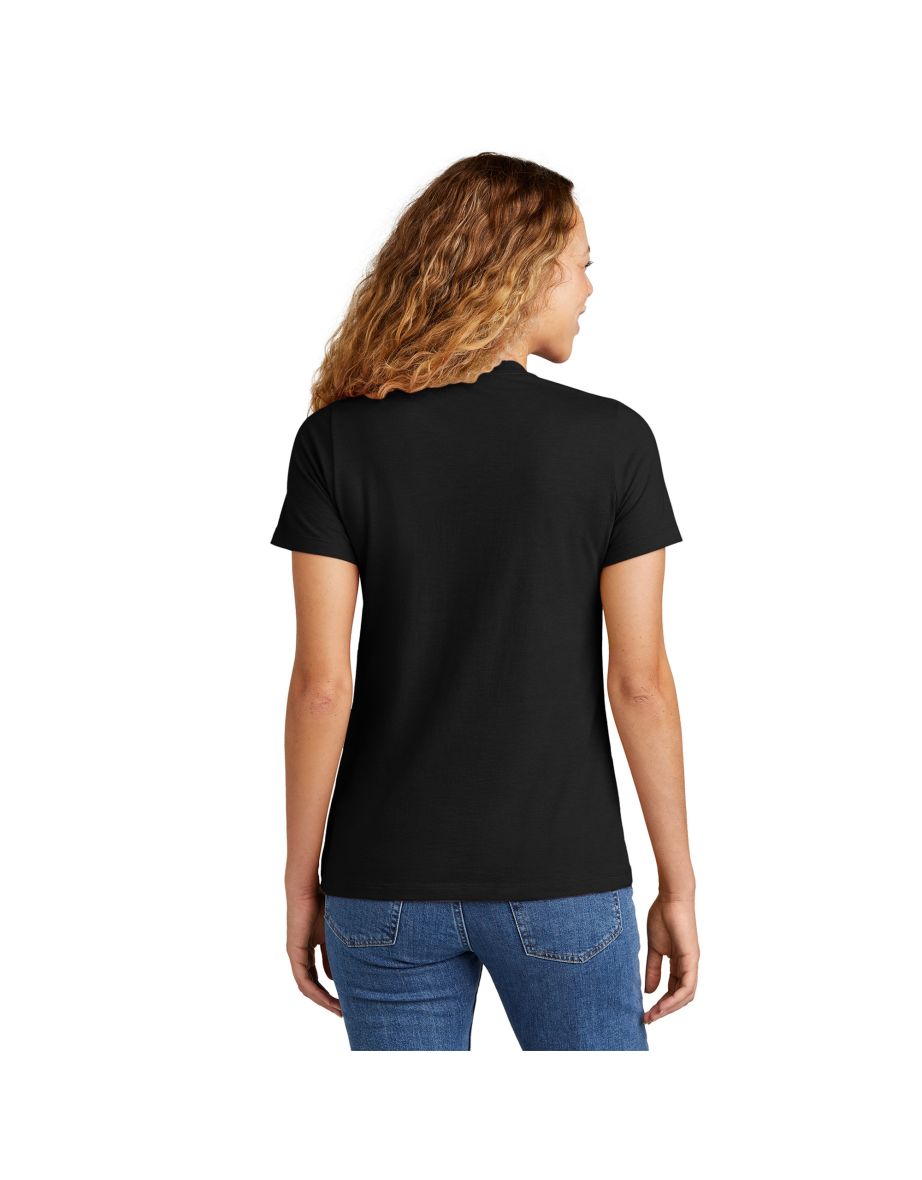Gildan Womens/Ladies CVC Soft Touch T-Shirt - Pitch Black - 3