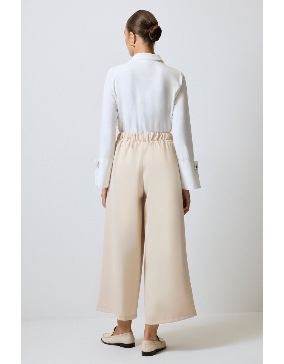 CULETTA TROUSERS WITH PEARL DETAIL - 3