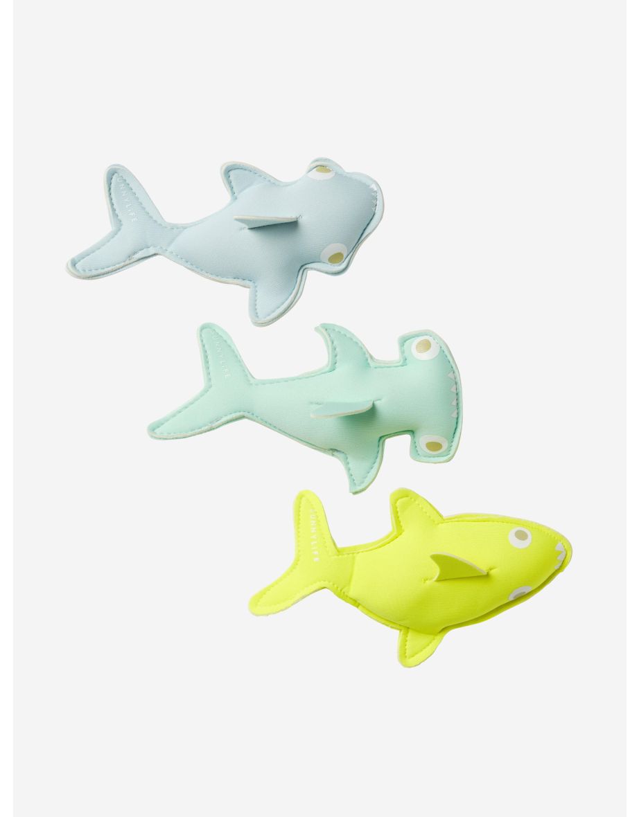 Kids Salty the Shark Set of 3 Dive Buddies in Multicolour