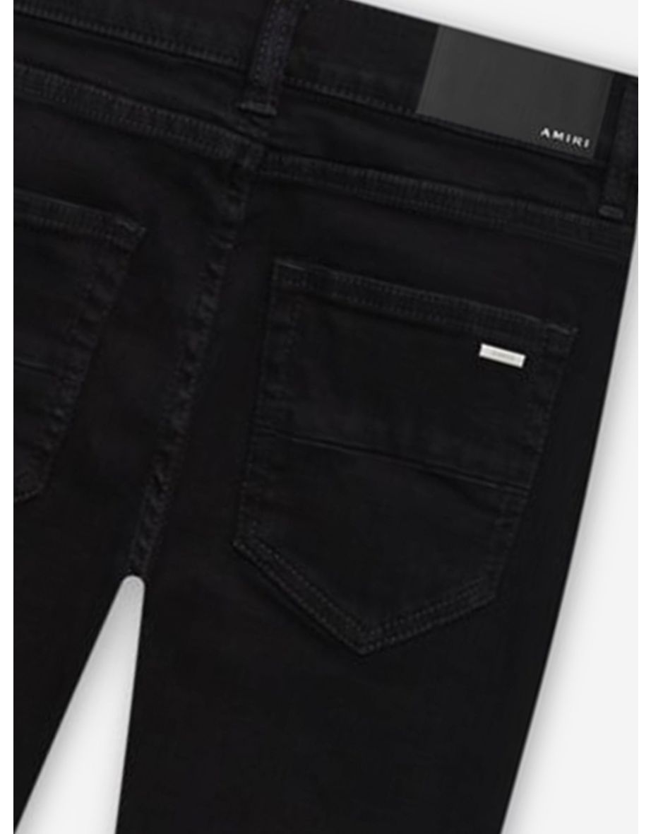 Amiri Kids MA Quad Scribble Jeans in Black - 3