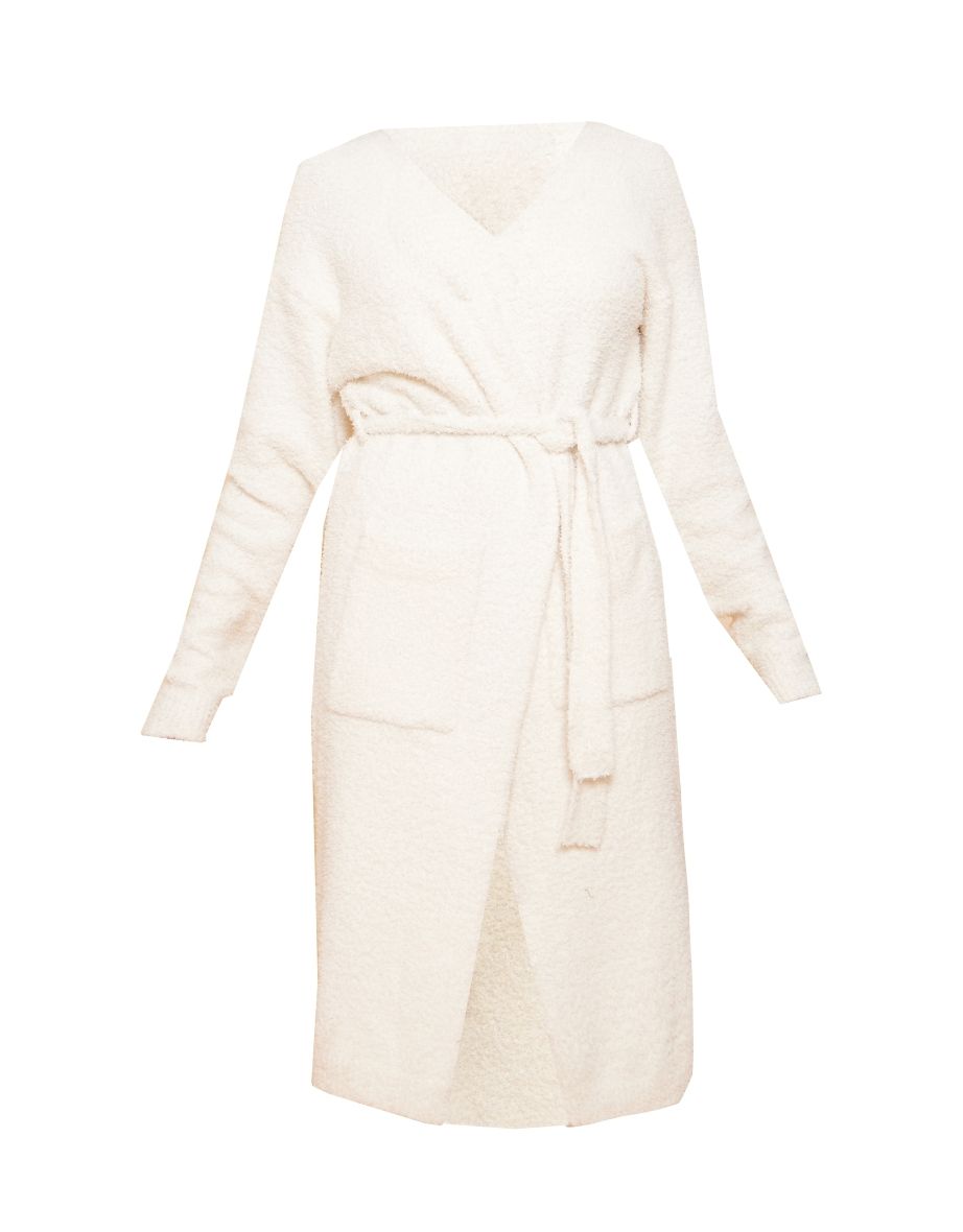 Vanilla Cosy Dressing Gown - 4