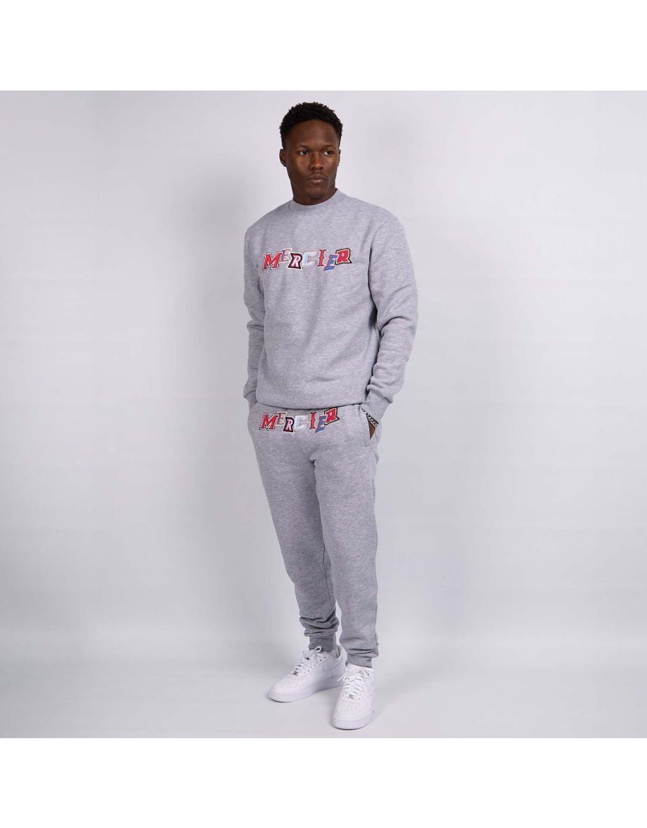 Men's Mercier Anonymous Crewneck Sweatshirt in Grey - 3