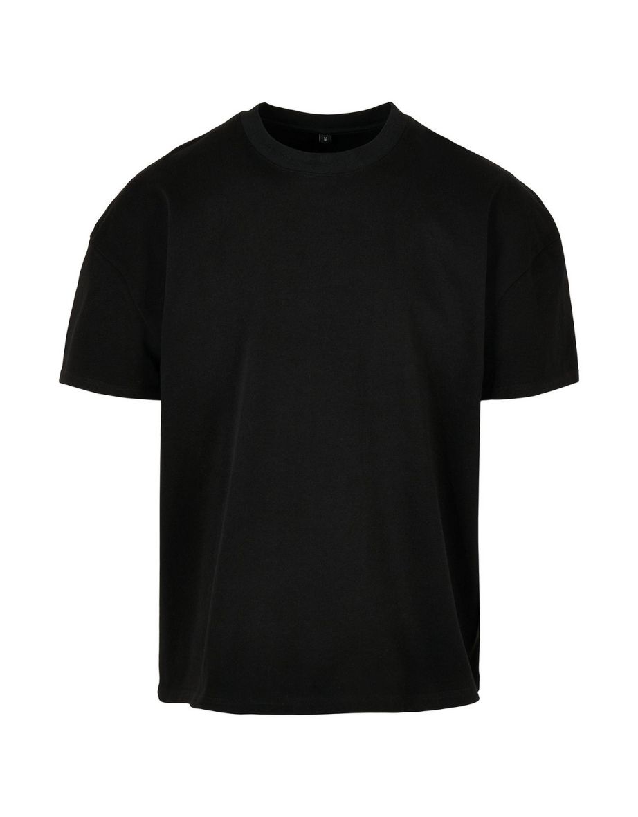 Mens Plain Ultra Heavyweight T-Shirt - Black