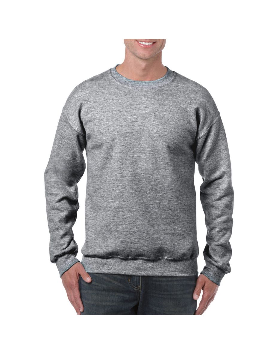Gildan Mens Heavy Blend Sweatshirt - Graphite Heather