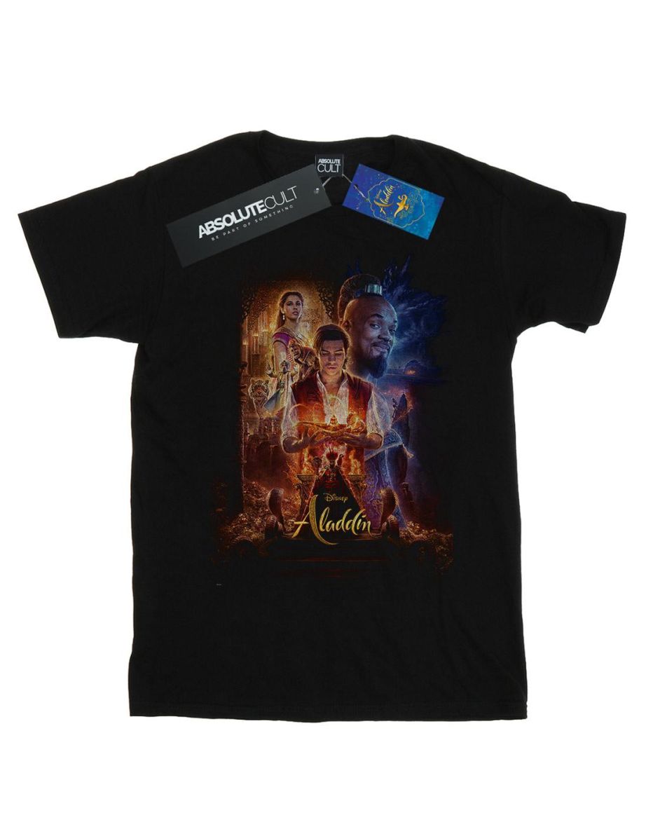 Disney Boys Aladdin Movie Poster T-Shirt