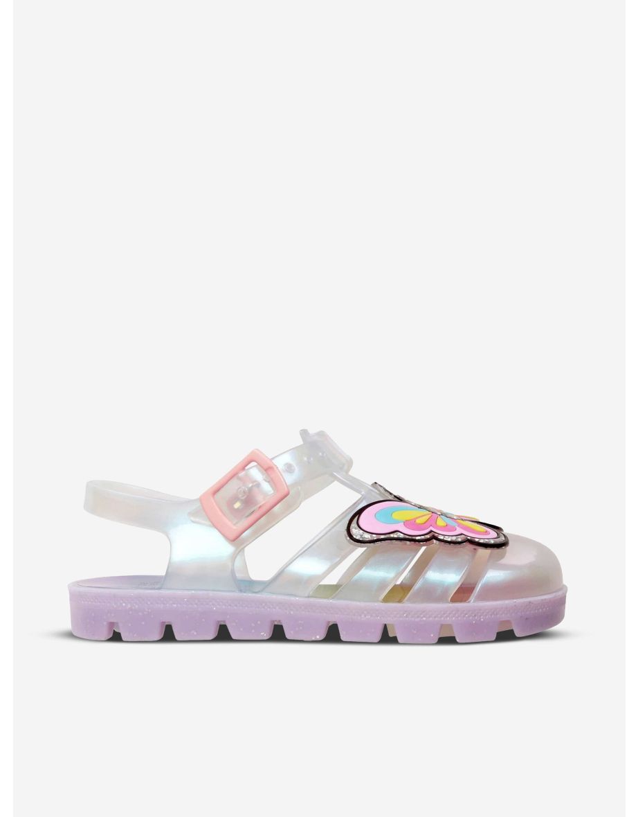 Girls PVC Unicorn Jelly Sandals
