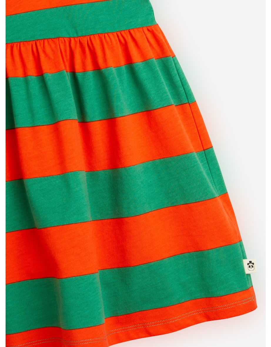 Girls Striped Dress in Multicolour - 3