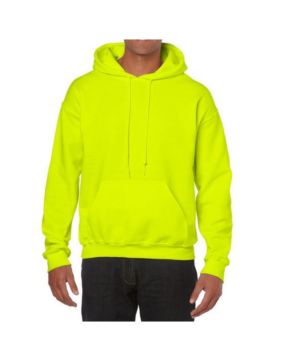 Gildan safety hotsell green hoodie