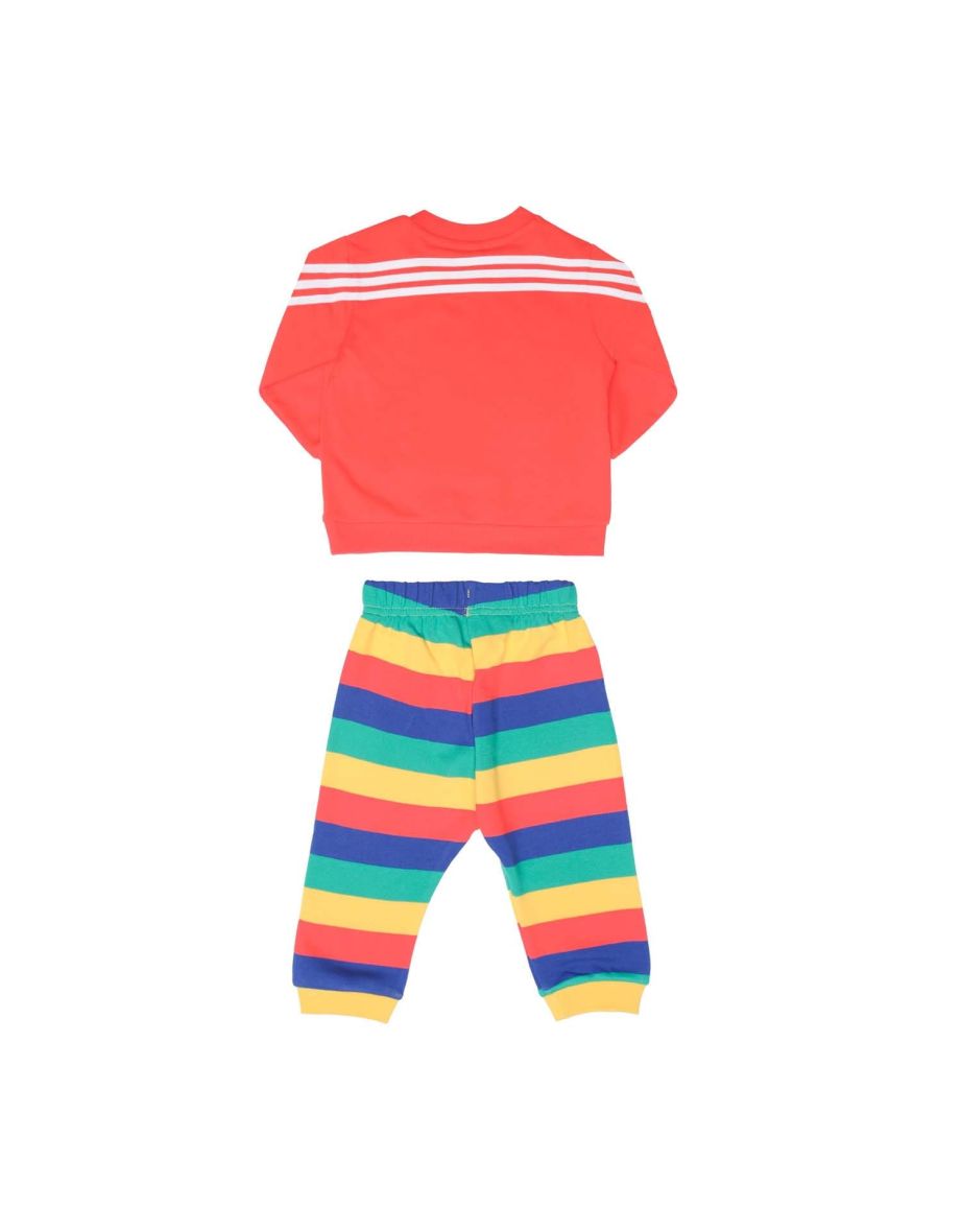 Boy's adidas Baby Disney Mickey Mouse Joggers in Red - 1