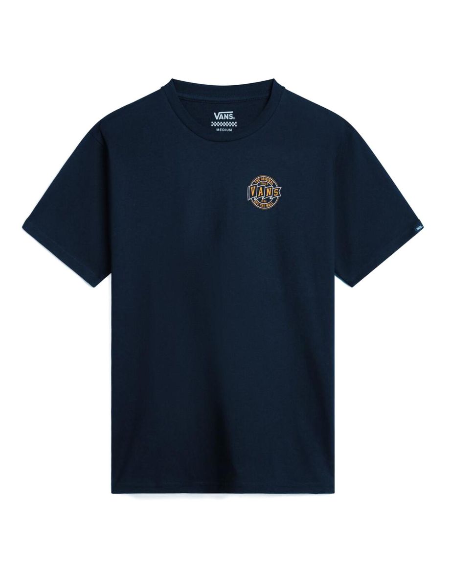 Vans Mens OG Pennant Short Sleeve Crew Neck Tee Cotton Graphic T-Shirt