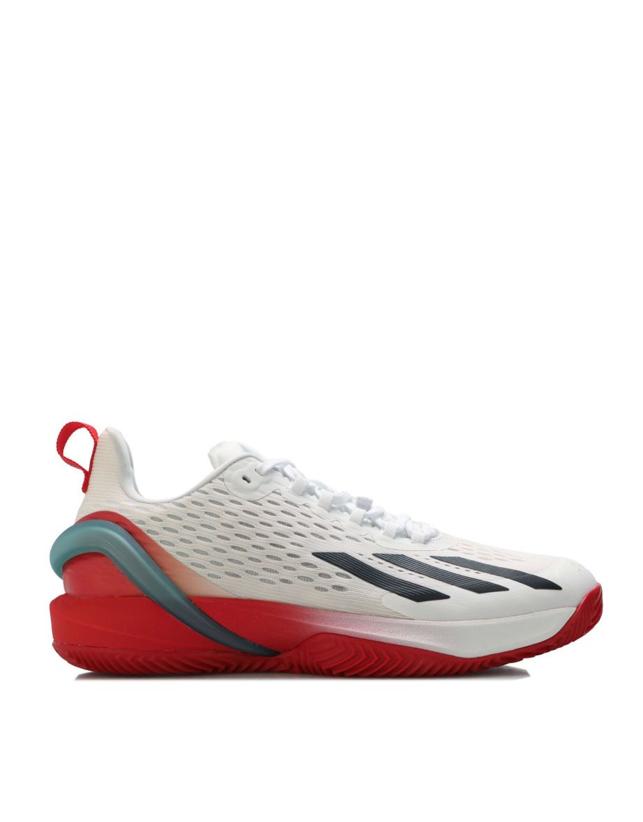 Men's adidas Adizero Cybersonic Tennis Shoes in White