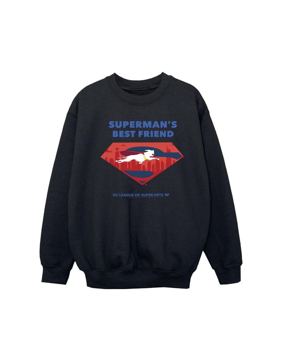 DC Comics Girls DC Comics DC League Of Super-Pets Superman´s Best Friend Sweatshirt - Black