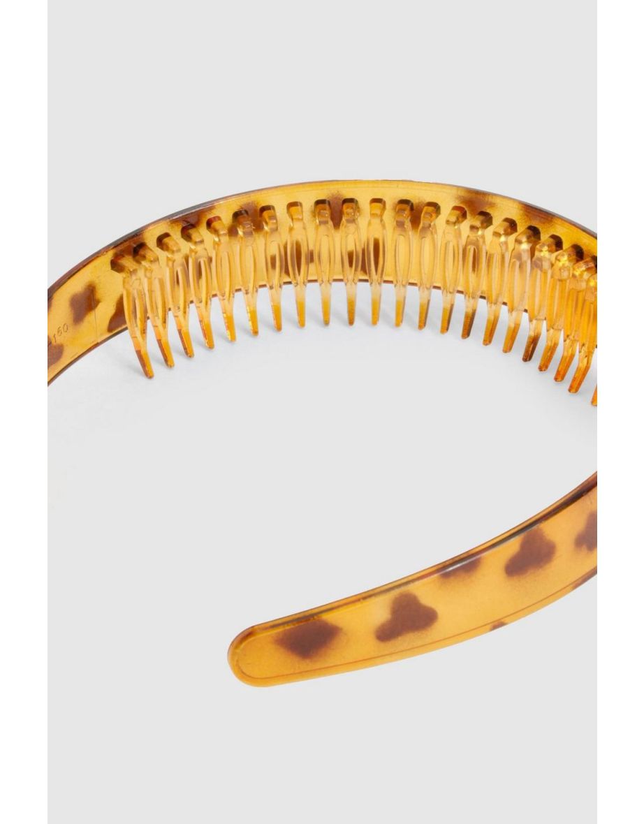Tortoiseshell Thick Hair Headband - 2