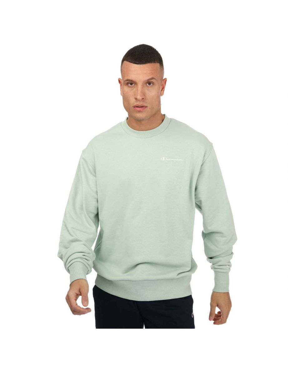 Champion sweatshirt lime clearance green