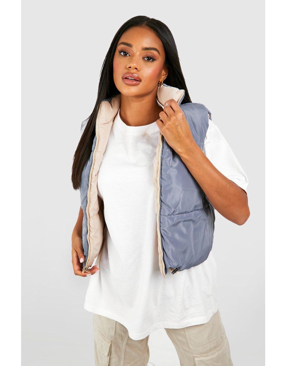 Reversible Gilet - grey - 3