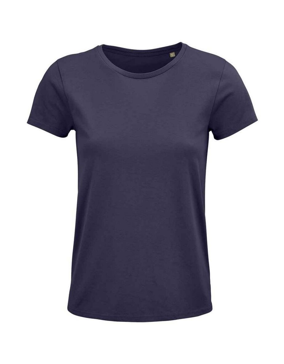 SOLS Womens/Ladies Crusader Organic T-Shirt - Grey Mouse
