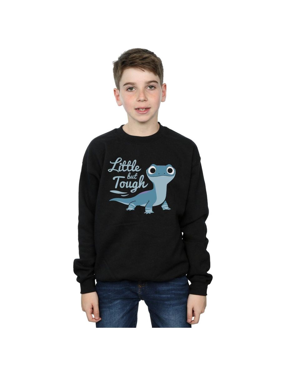 Disney Boys Frozen 2 Salamander Bruni Tough Sweatshirt - Black - 1