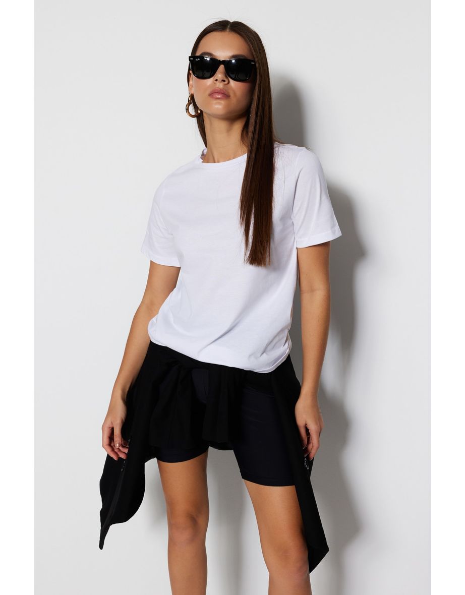 T-Shirt - White - Regular fit