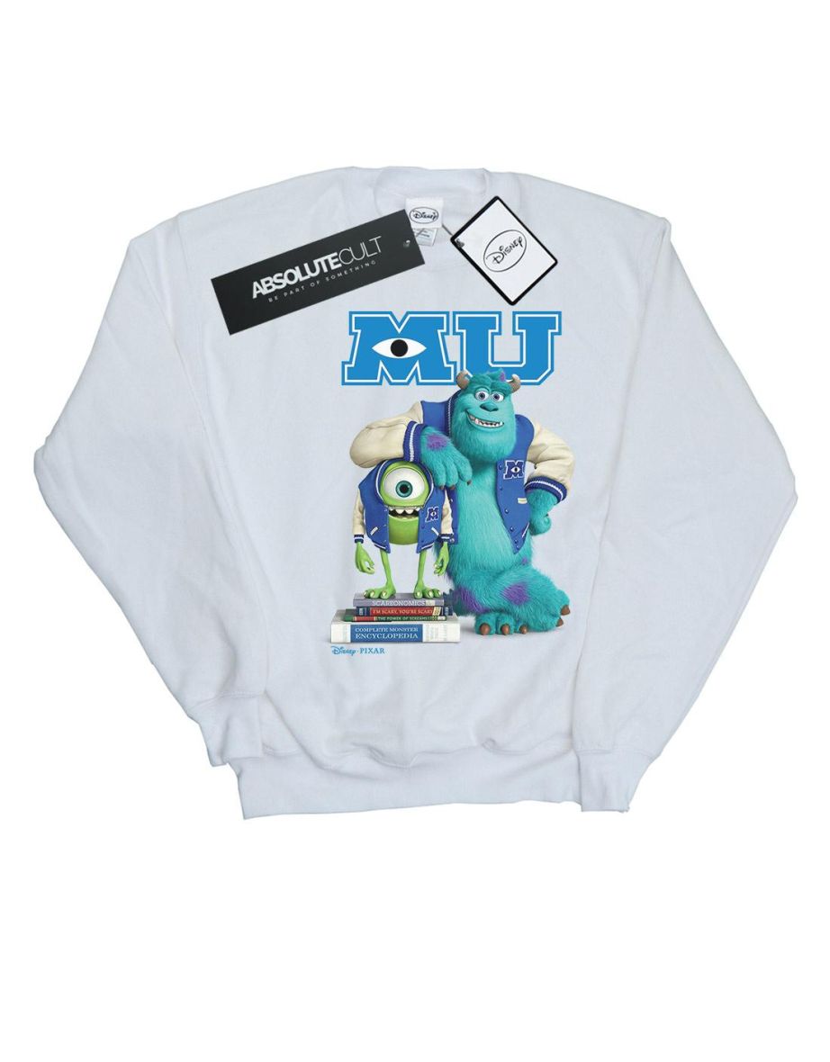 Disney Girls Monsters University Poster Sweatshirt - White