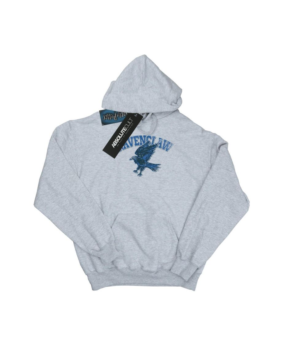 Harry Potter Boys Ravenclaw Cotton Hoodie - Sports Grey - 2
